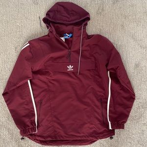 Adidas blocked anorak, size M